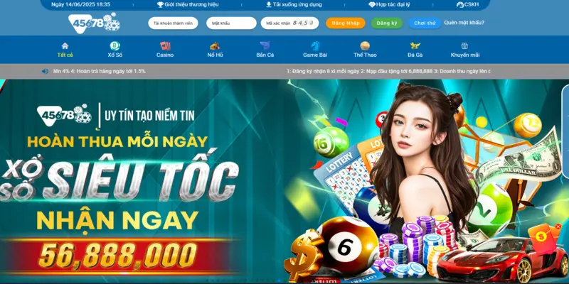 Các tiêu chí đánh giá nhà cái 45678