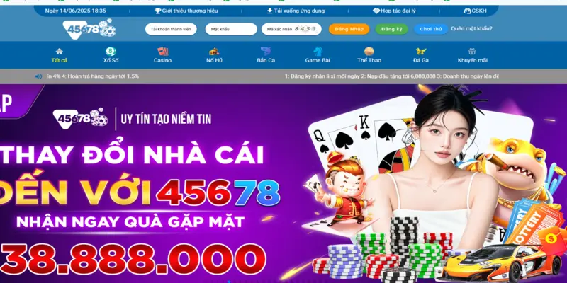Tại sao nên chọn nhà cái 45678